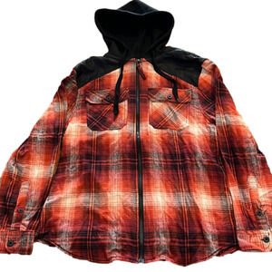 Drl flannel hoodie